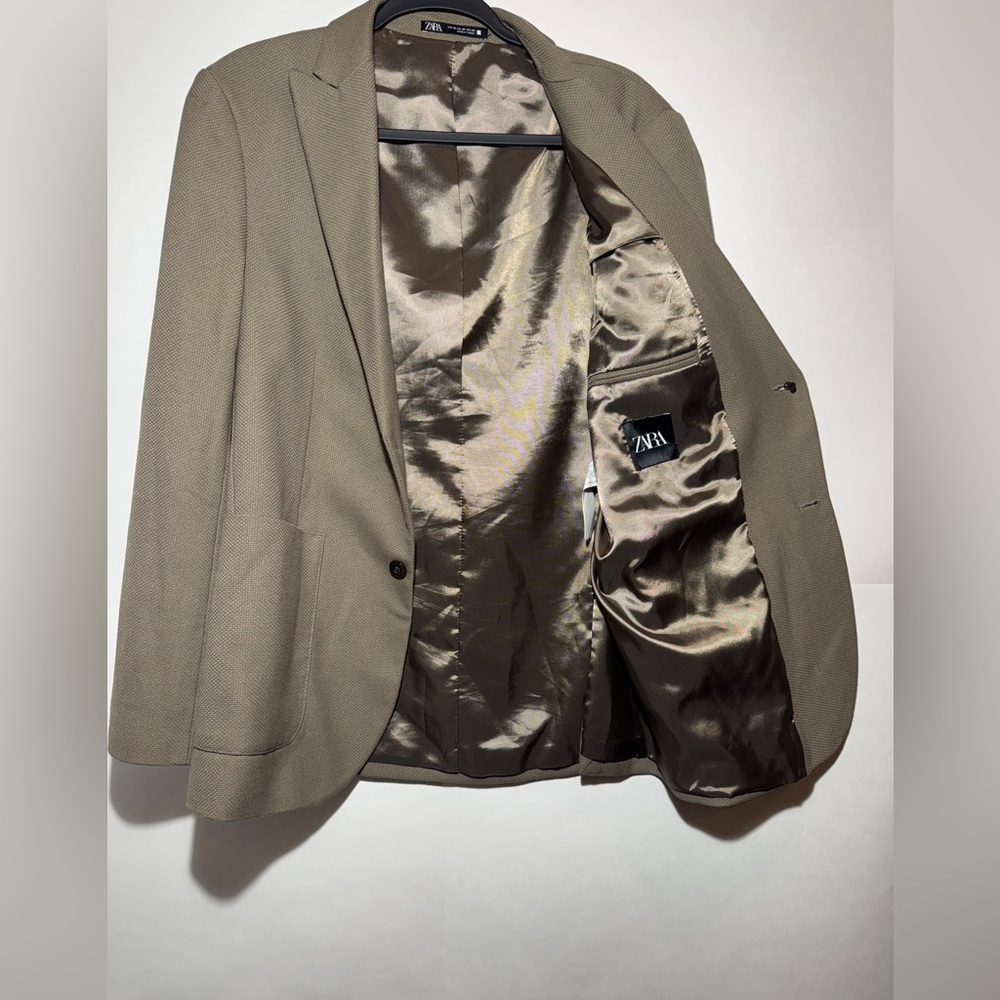 Zara Tan Blazer - Picture 4 of 7
